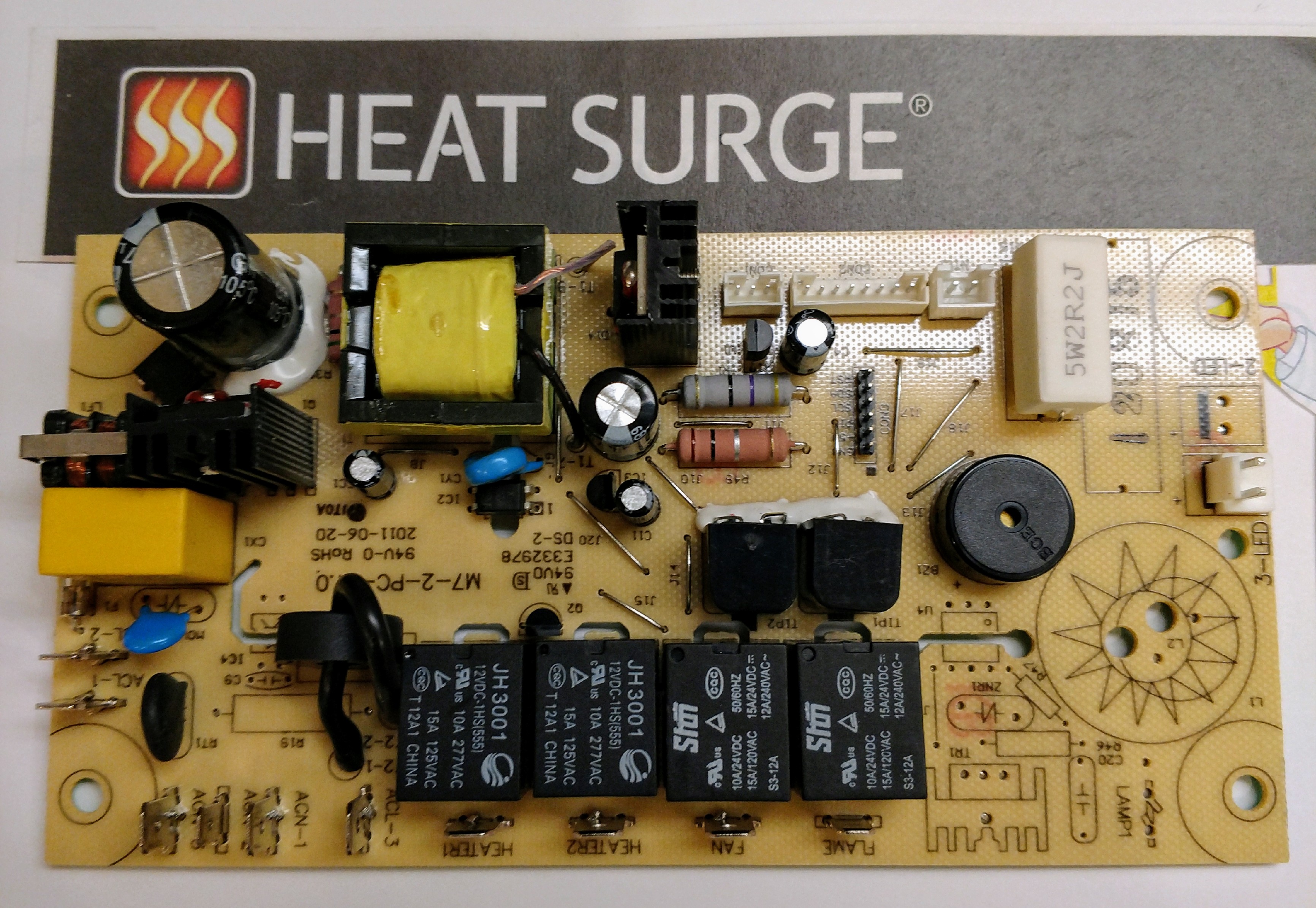 Heat Surge M-7 (PSB) Power Supply Control Board